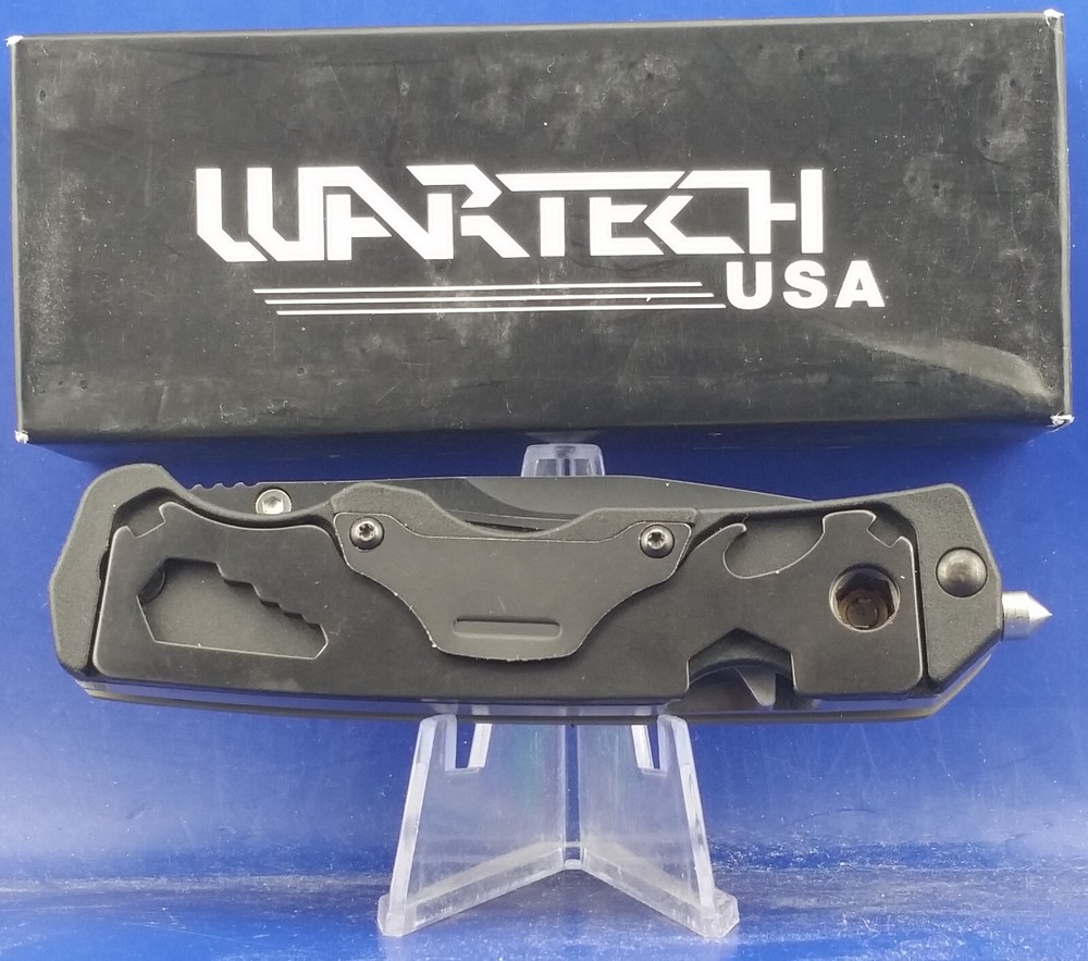 WAR TECH LINER LOCK KNIFE AND MULTI TOOL YC-809-DE