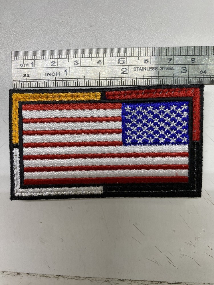 Left Side American Flag 3rd Special Forces Border / With Hook Back