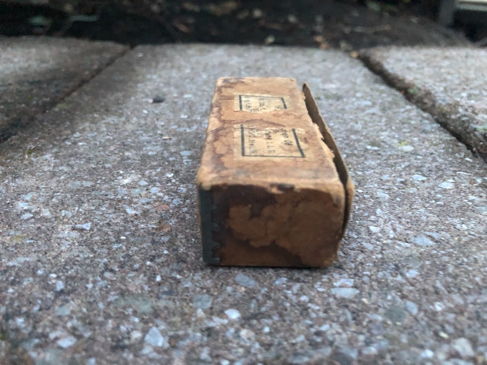 Vintage Ammo Empty Partial Label Box