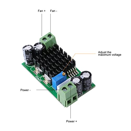 PWM Fan Controller DC Motor Speed Controller 5V 12V 24V 1A Adjustable Speed