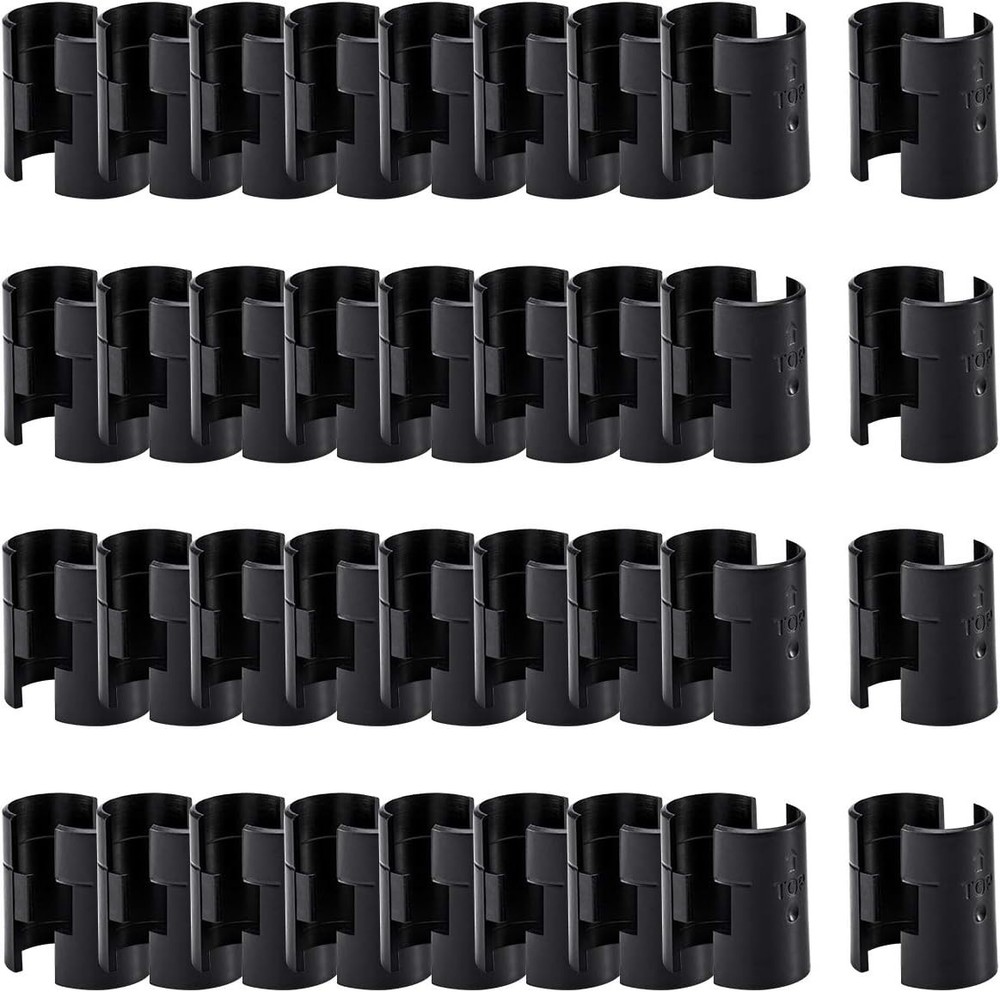 Wire Shelf Lock Clips for Wire Racks Compatible with Alera Metro Thunder