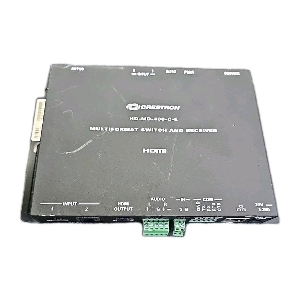 Crestron HD-MD-400-C-E HDMI Multiformat Switch and Receiver