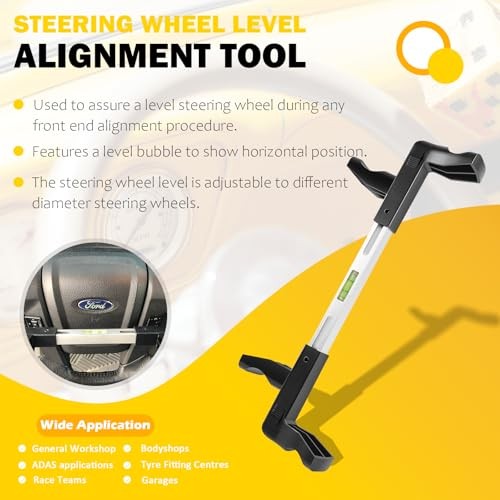 Steering Wheel Level Alignment Tool Fit for Most Steering Wheels Double Side