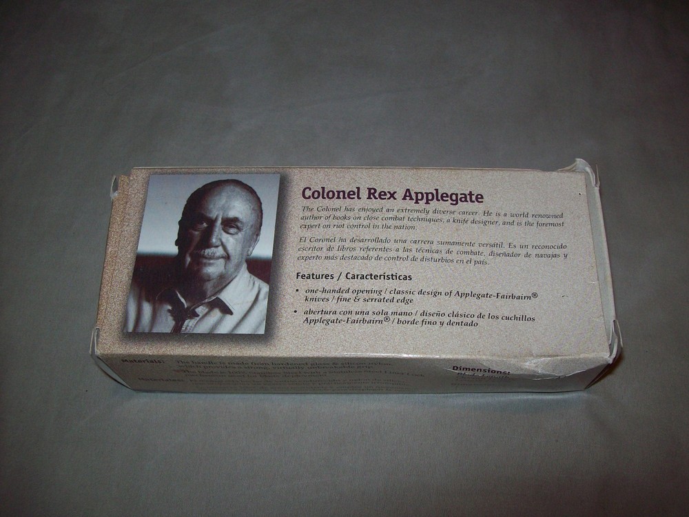 Vintage Gerber Applegate-Fairbairn Box