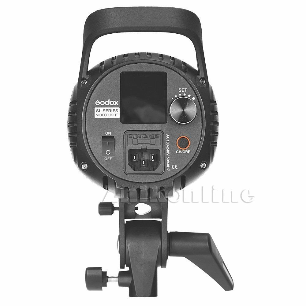 US Godox SL-60W White LED Video Light + 95cm Grid Softbox + 2M Light satnd
