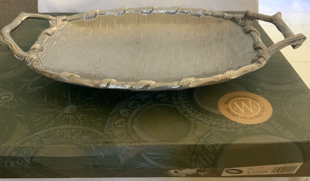 WITTON ARMETALE LG OVAL TRAY