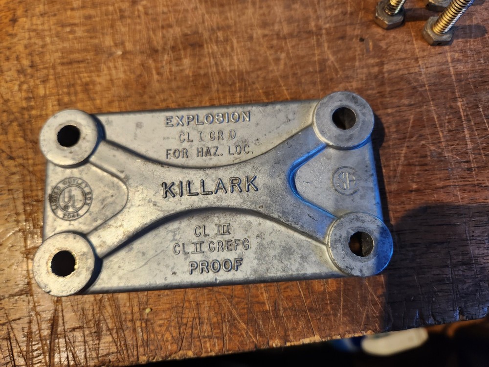 USED Killark XLB-3 Explosion Proof Electrolet SHIPS FREE