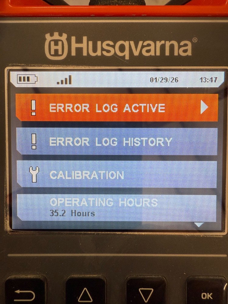 Husqvarna Concrete Grinder / Vac