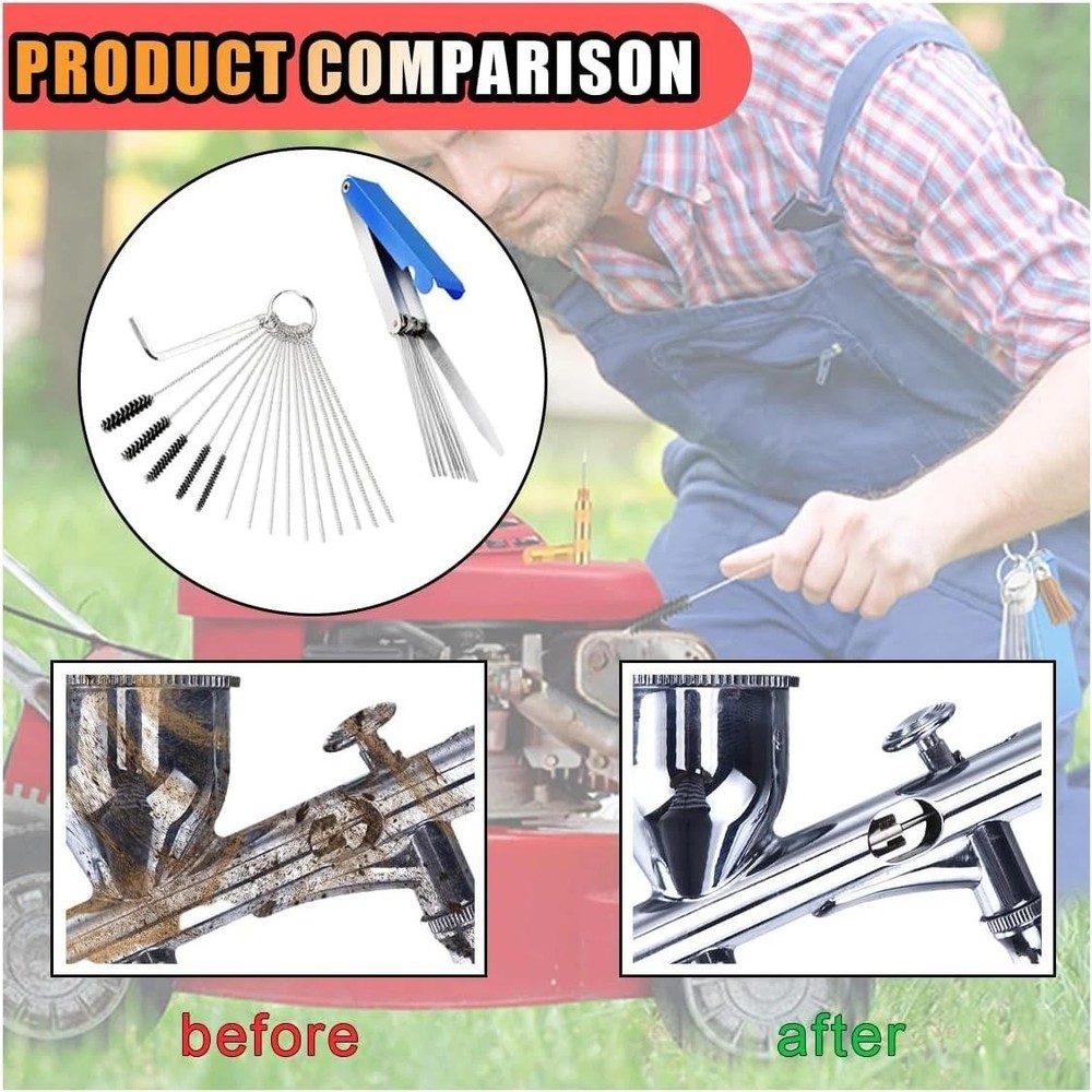 Torch Tip Cleaner, Welding Nozzle Tip Cleaner, Carburetor Cleaner Tools Accessor