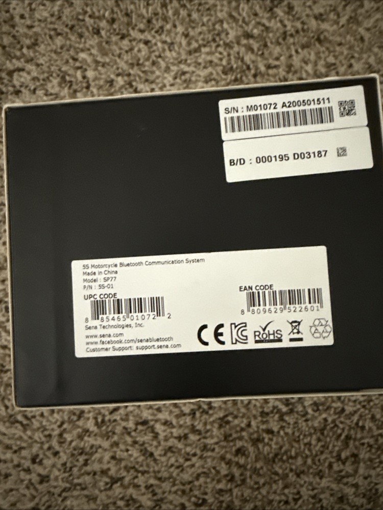 Motorcycle Bluetooth Communication System