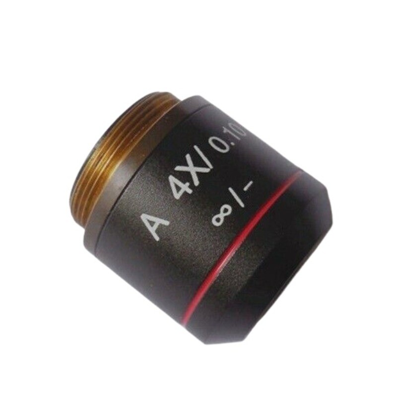 Biological Microscope Achromatic Infinity Objective Lens 4X-100X Infinity System