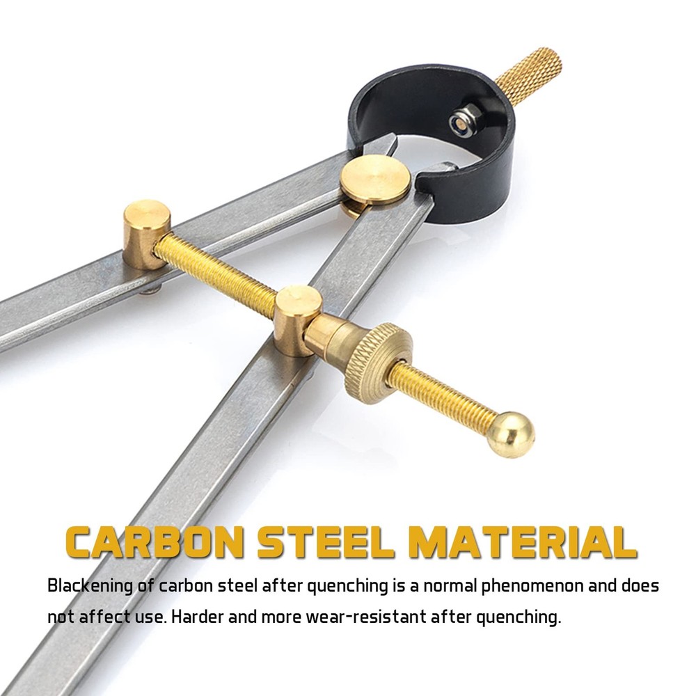 Adjustable Lockable Spring Wing Divider Calipers - 6 8 Drafting Tools