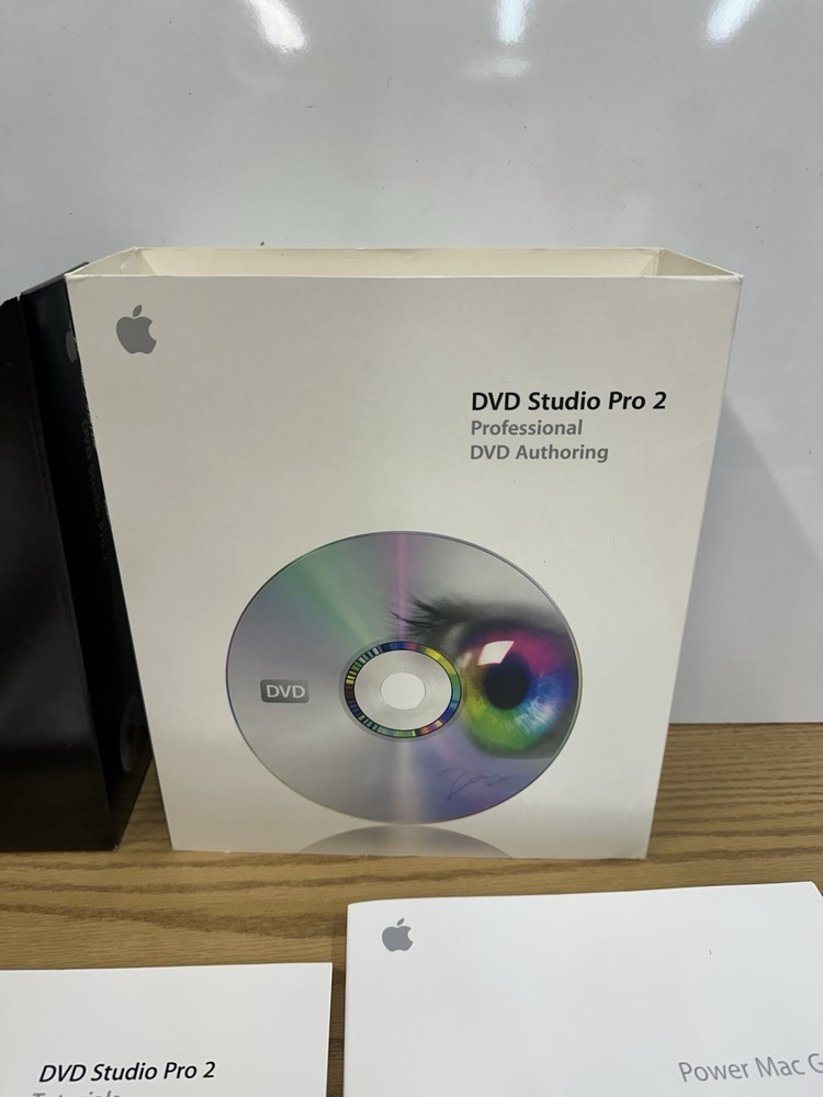 Apple DVD Studio Pro 2 Professional DVD Authoring Software Complete Product!