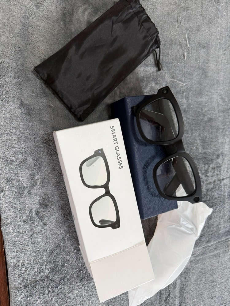 AI Smart Glasses with Camera, 8MP HD