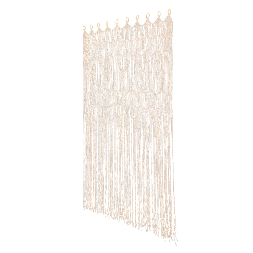 Large Macrame Curtain Handmade Wall Hanging Tapestry Boho Doorway Decor