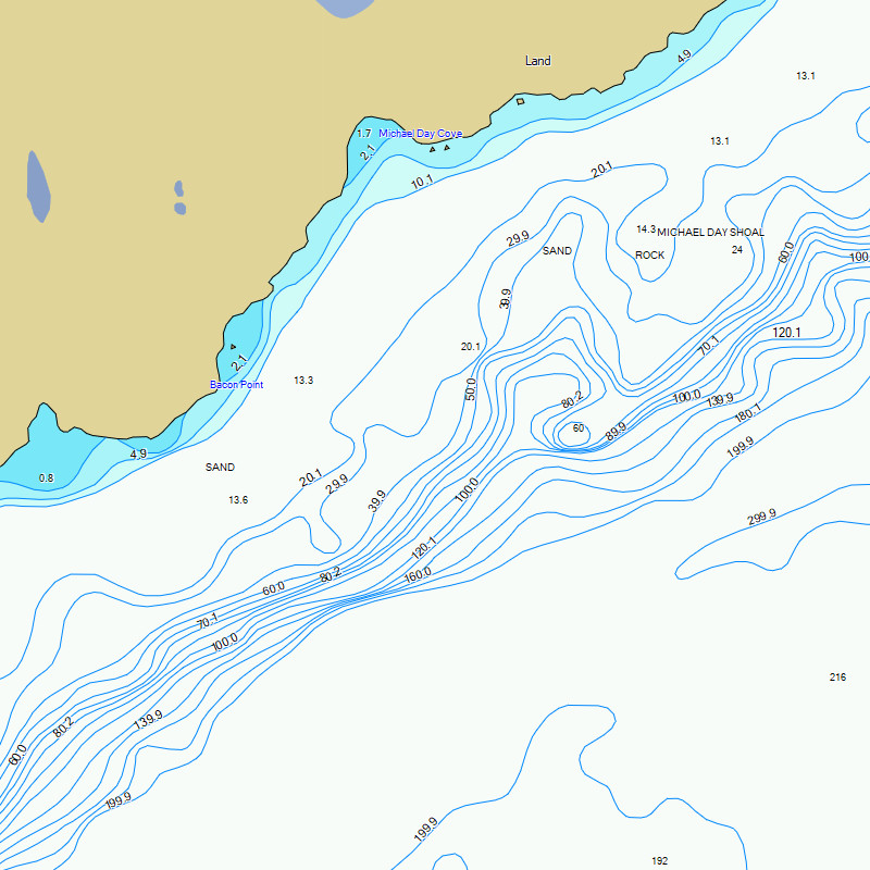 TrakMaps Marine Canada Atlantic Coast - Garmin GPS Map