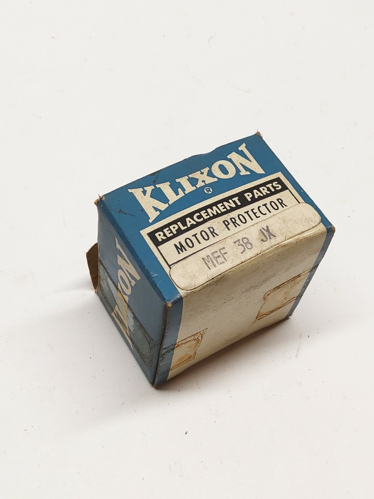 KLIXON MOTOR PROTECTOR MEF38JX (NOS)