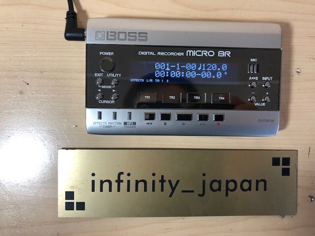 BOSS MICRO BR Multi 4 Track Recorder Slightly free&fast ship From Japan