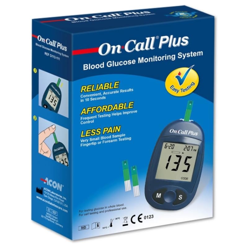 Blood Glucose Testing kit with 10 strips