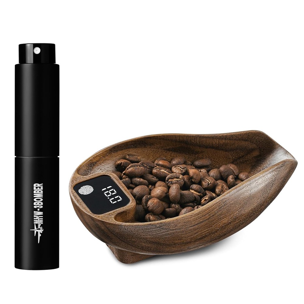 Coffee Bean Scale and Spray Bottle Kit, Espresso Scale for Coffee Beans