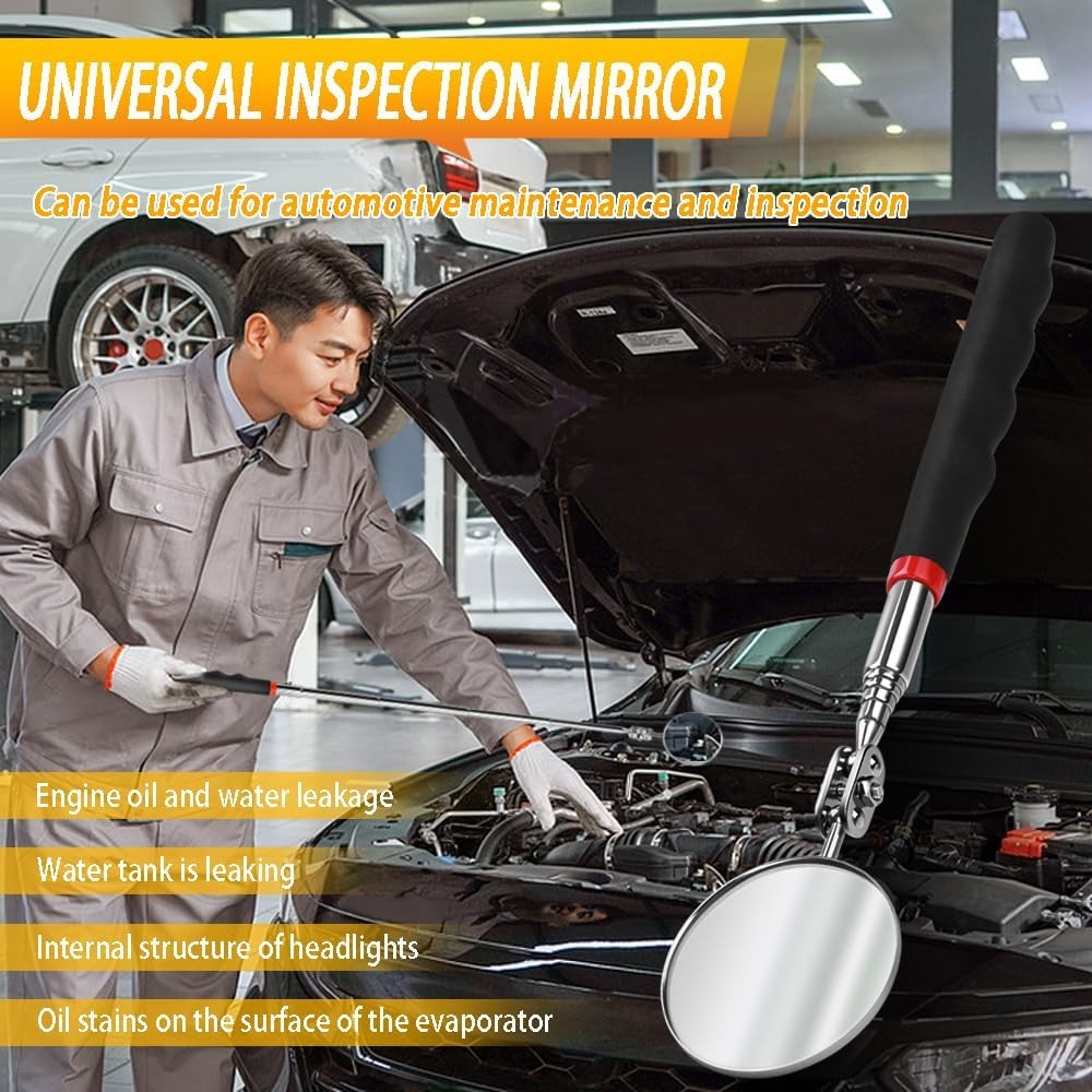 Telescoping Magnetic Pickup Tool Set Pull Force 22 lb, Extendable Magnet Pick-Up