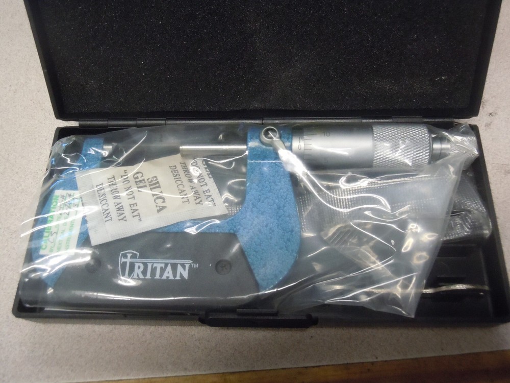 Tritan 1”-2” Outside Micrometer, .0001” Graduations - New