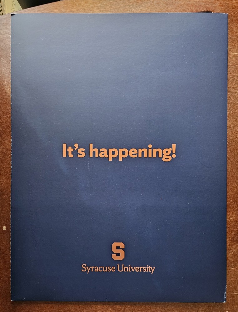 Syracuse Tech Stickers and Folder Computer Stickers Go Orange!