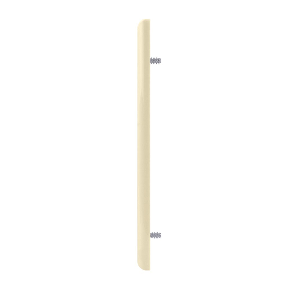 Construct Pro Single Gang Wall Plate with Screwless Face (Ivory)