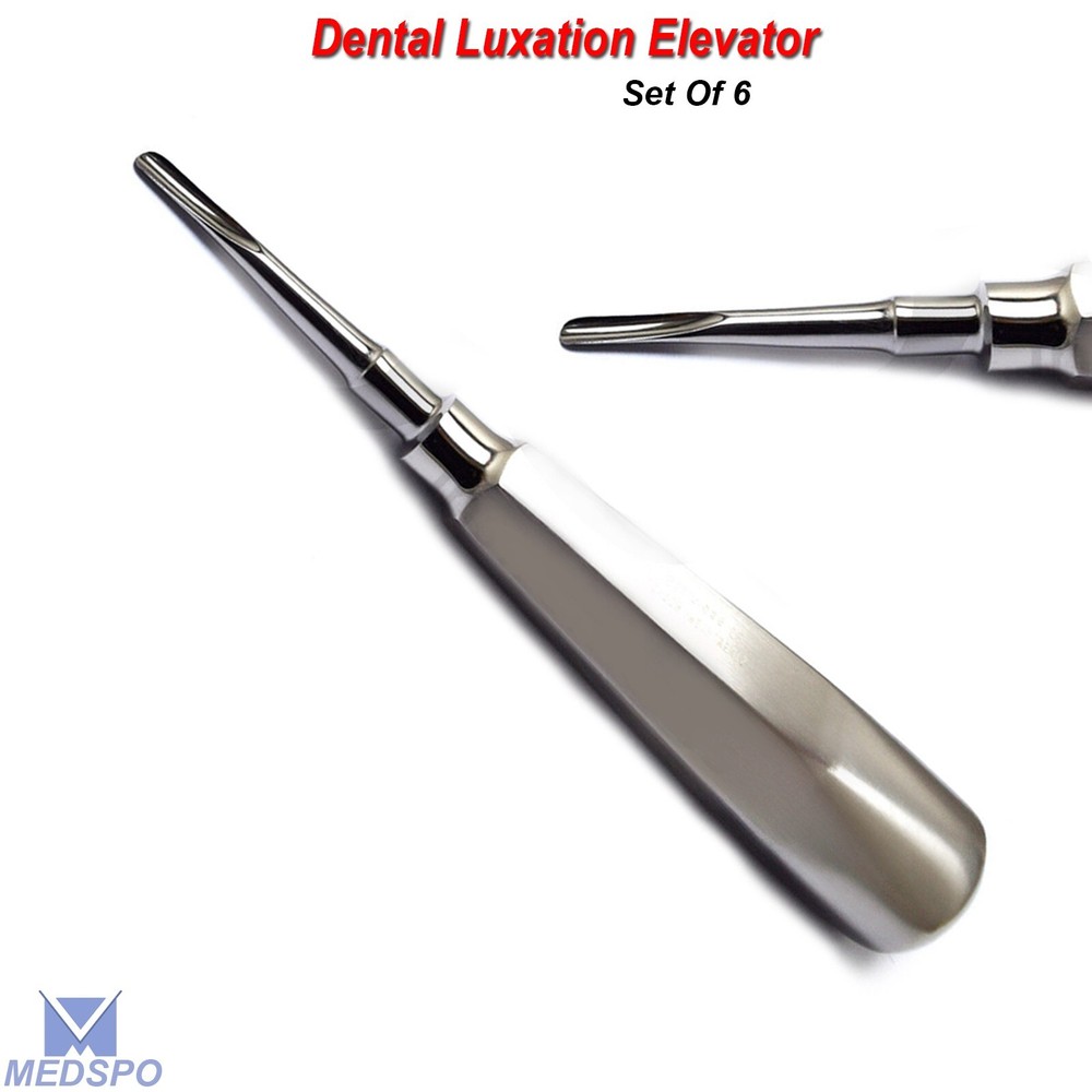 Surgical Tooth Loosening Root Luxation Elevators Root Extracting Instruments Kit