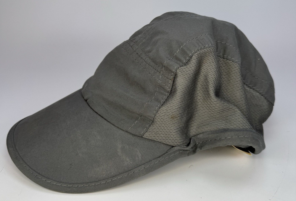 Vintage Swatch Running Lightweight Cap Gray One Size Adjustable Fast Drying Hat