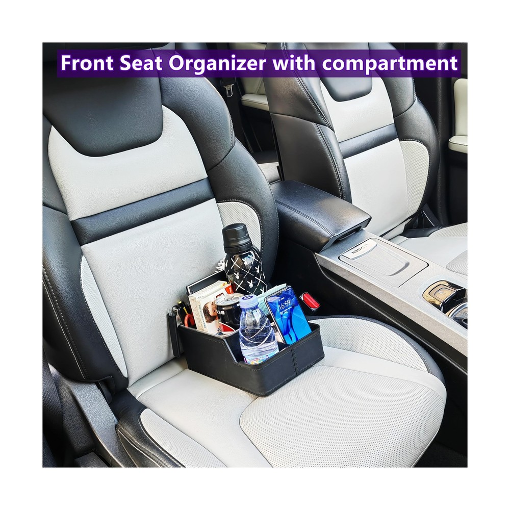 Car Storage Organizer Between Seats,Center Console Armrest Storage Box Back S...
