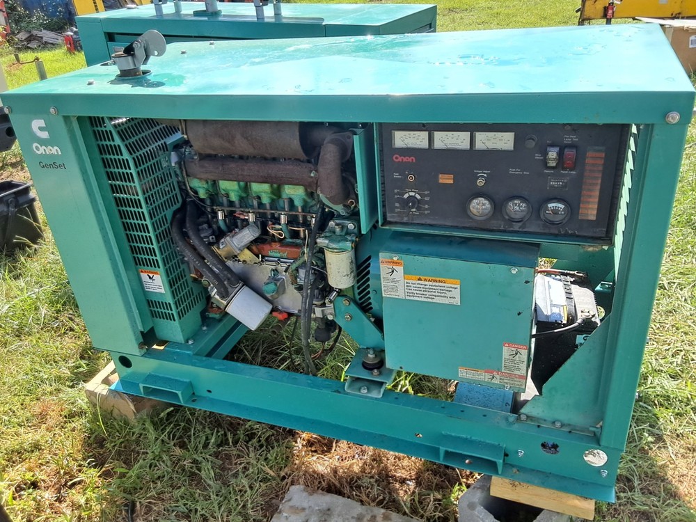 ONAN 20 KW DIESEL GENERATOR, LOW HOURS