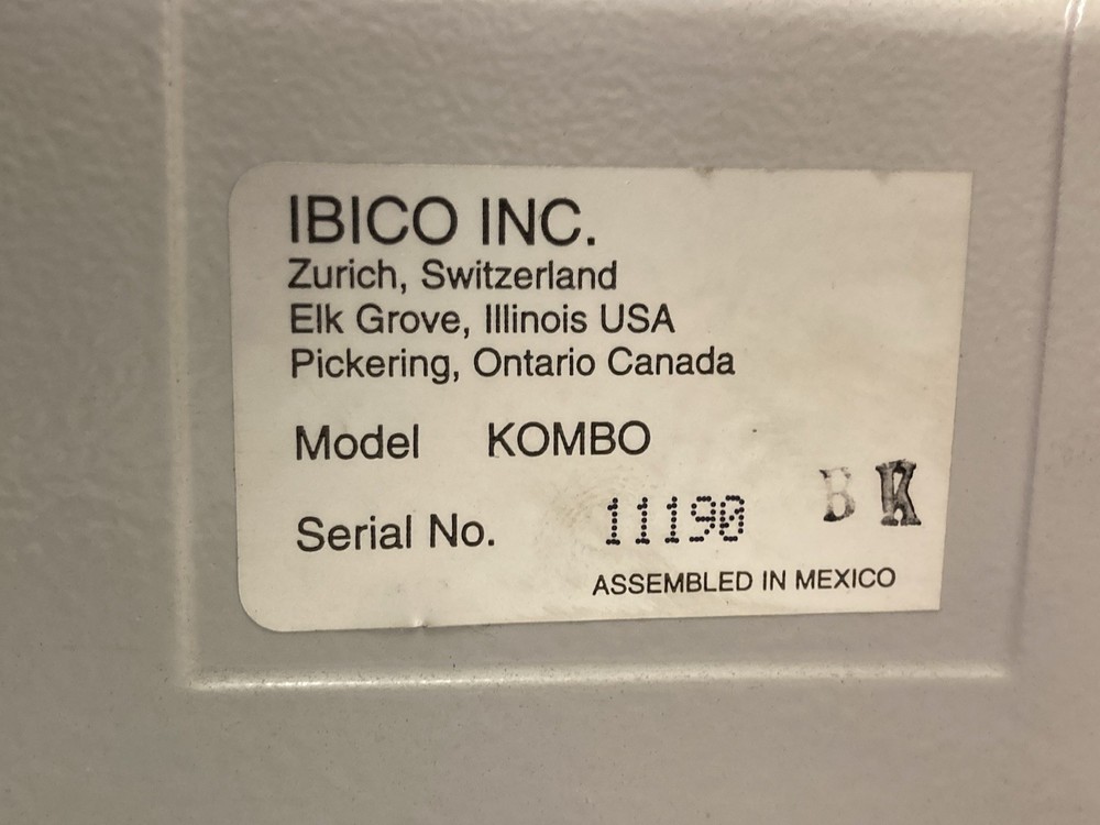 Ibico,Model Kombo,Manual Comb Binding Machine Book Binder Heavy Duty