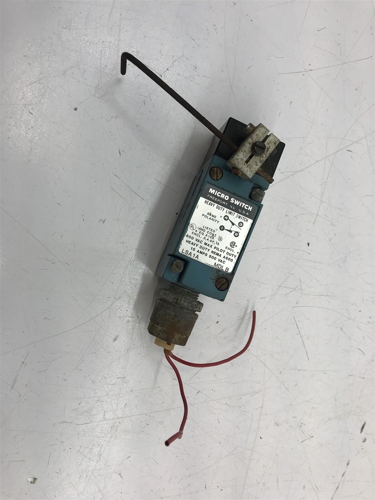 Honeywell Micro Switch Heavy Duty Limit Switch LSA1A