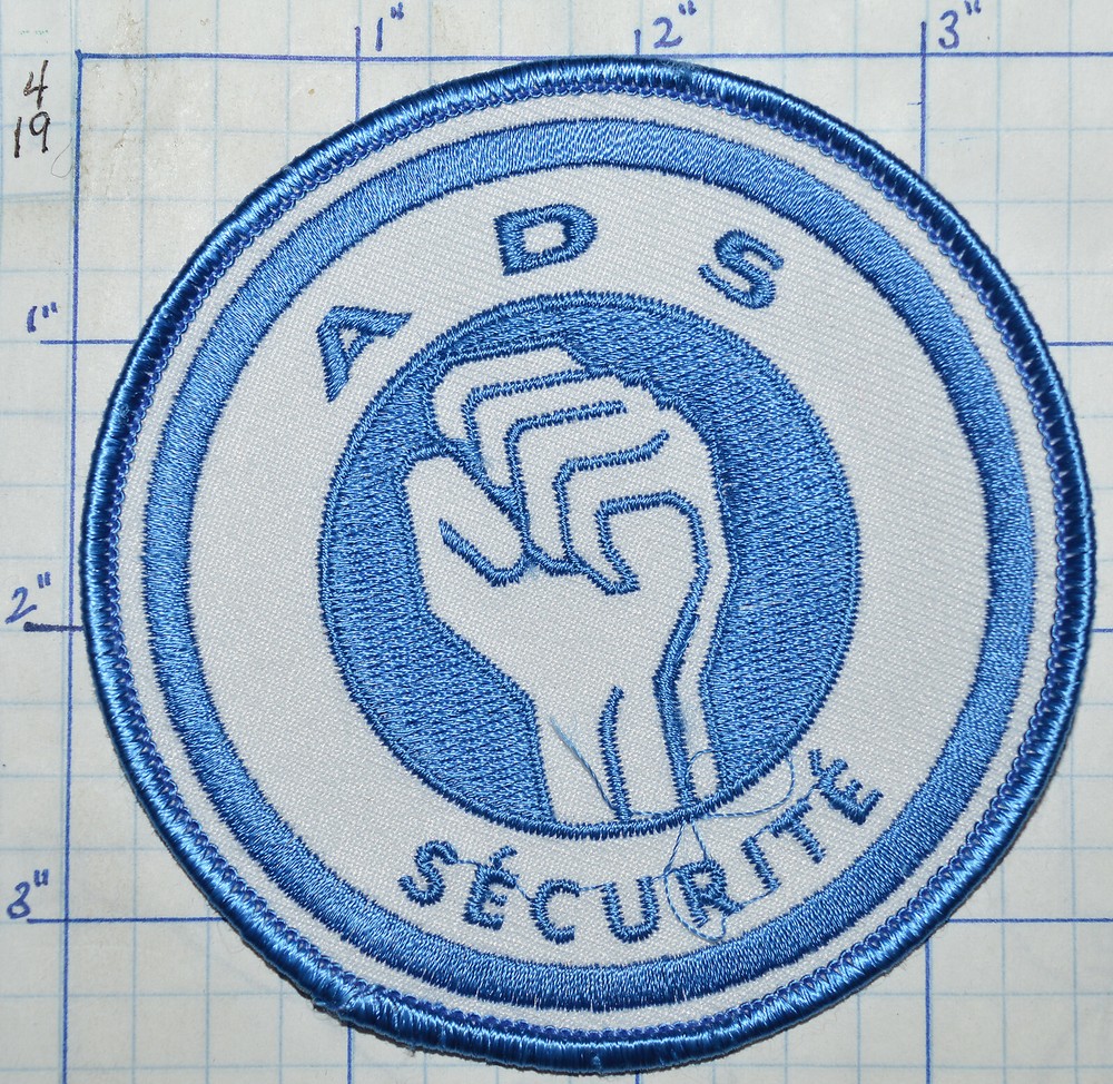 CANADA, ADS SECURITE SECURITY SYSTEMS MONTREAL PATCH