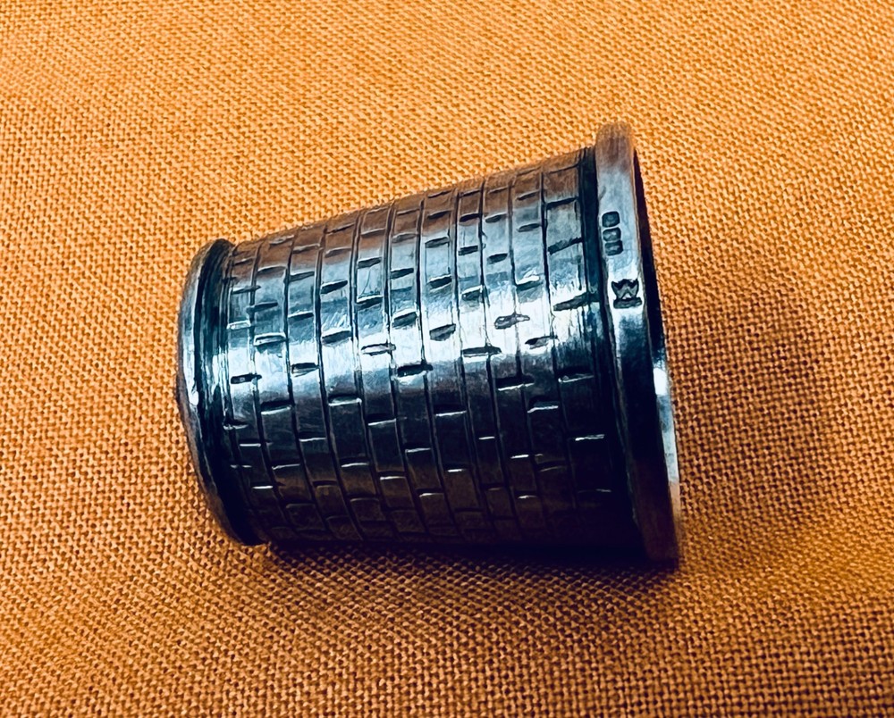 Vintage Sterling Silver Thimble