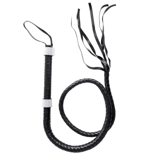 Braided 54 Whip - Black