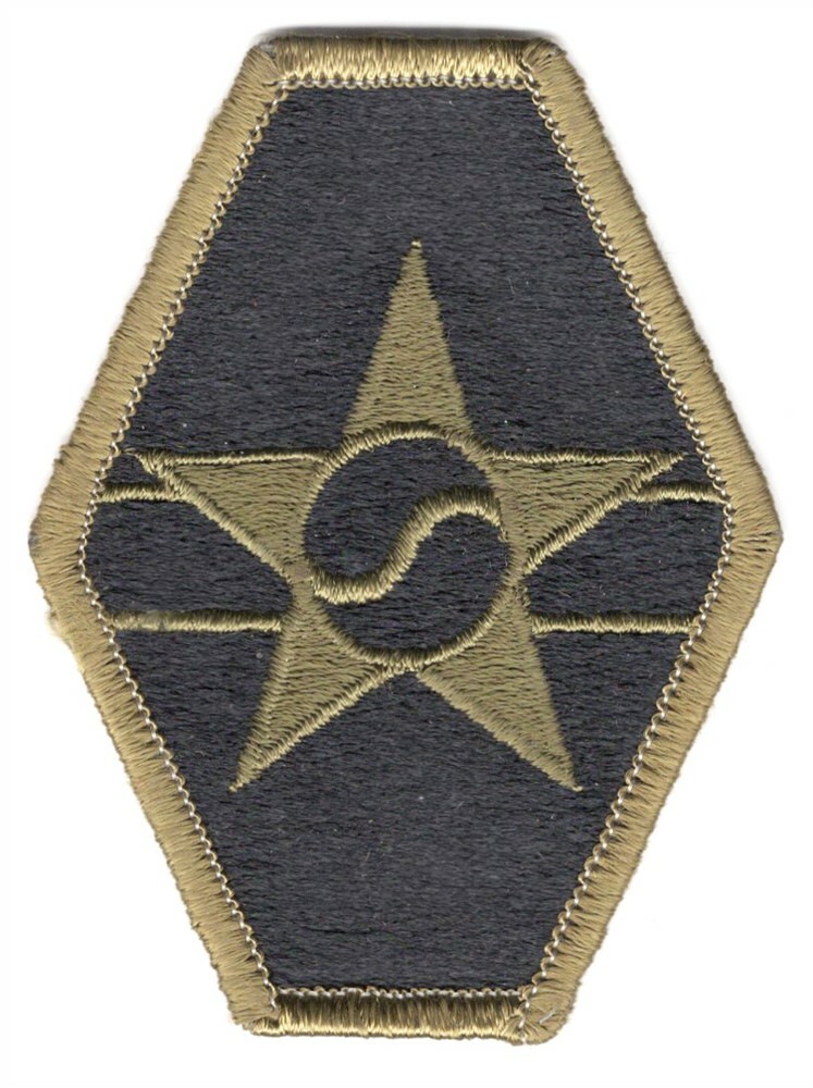 Army Patch: Combined Field Army US-ROK - subdued, merrowed edge