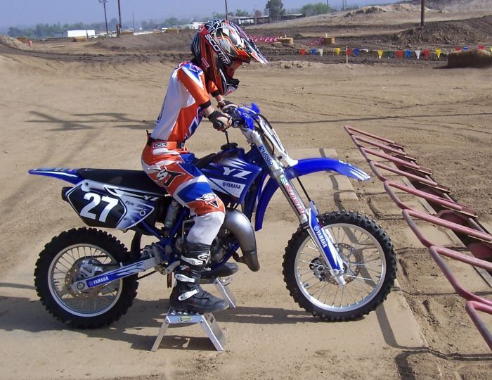 MINI MOTO STARTING BLOCKS SIL