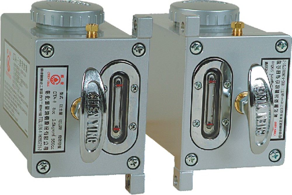 CTA-8 Type Hand-Pull (Left) Manual Lubricators Bijur 8cc