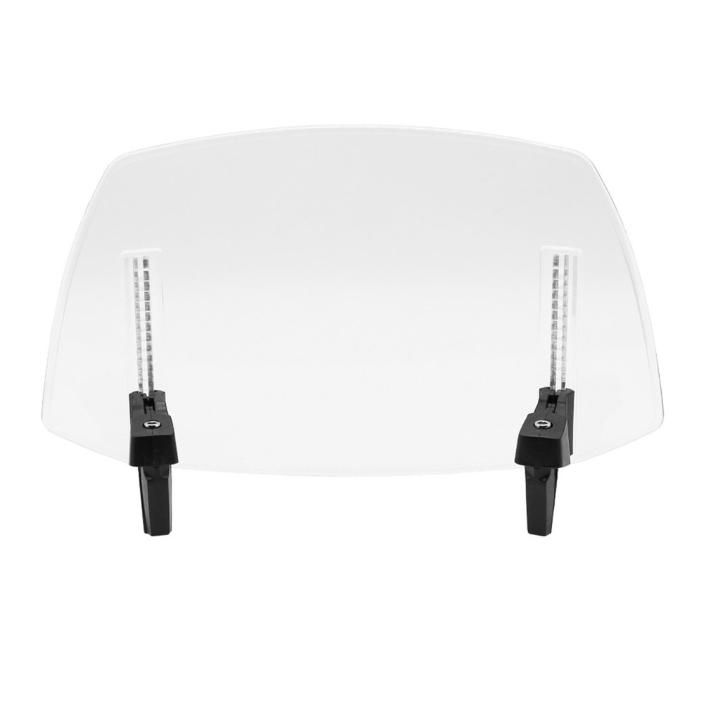Motorcycle Extension Windscreen Deflector Adjustable Clip-on Win ZLAN