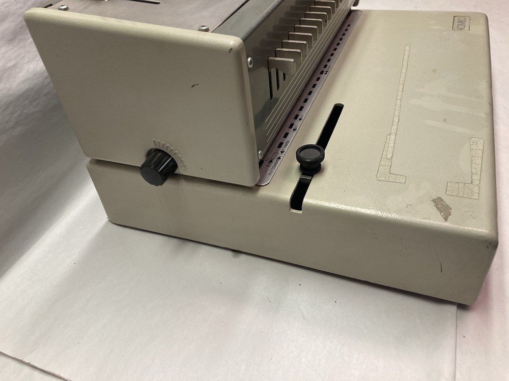 Ibico,Model Kombo,Manual Comb Binding Machine Book Binder Heavy Duty