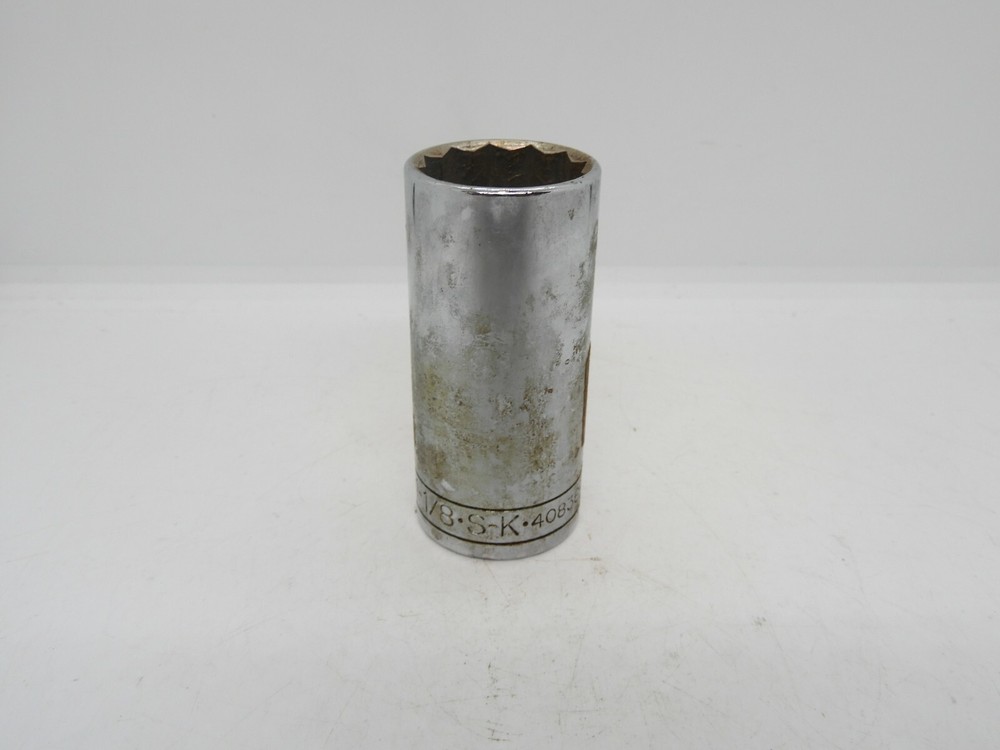 VINTAGE SK 40836 1 1/8" 12 PT DEEP SOCKET