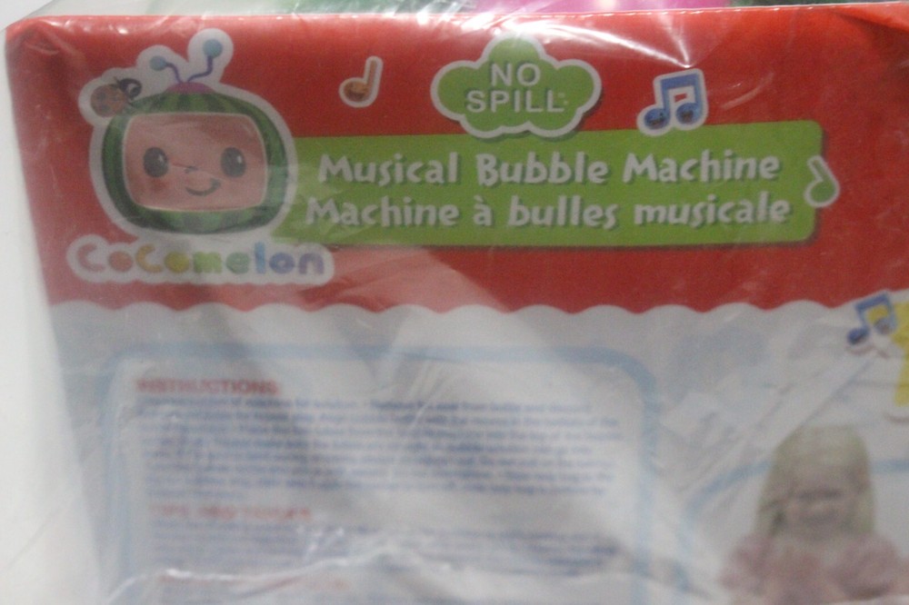 COCOMELON MUSICAL BUBBLE MACHINE