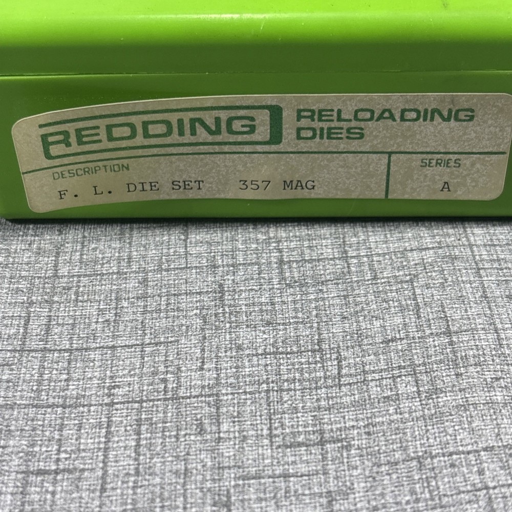 Redding 357 Mag Die Set Titanium Carbide