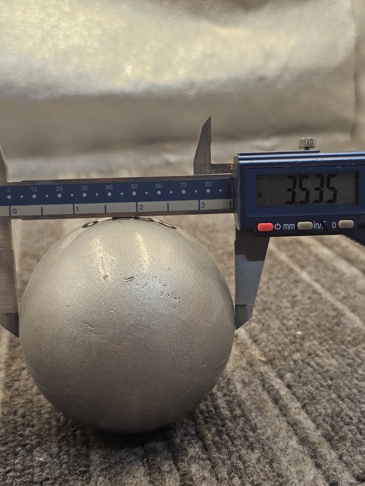 Scholastic Iron Shot Put 6LBS For Competitive and Practice Use