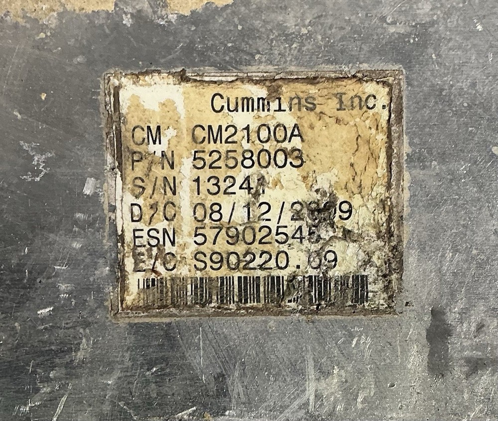 5258003 6.7 Cummins Diesel Engine Computer ECM ECU Module (*CORE*) *DENT*