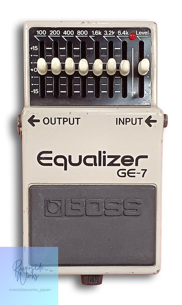 BOSS GE-7 Equalizer Effect Pedal Made in JP