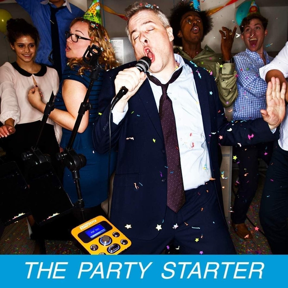 Singtrix Portable Karaoke Machine System All-In-One Party Bundle TESTED WORKING