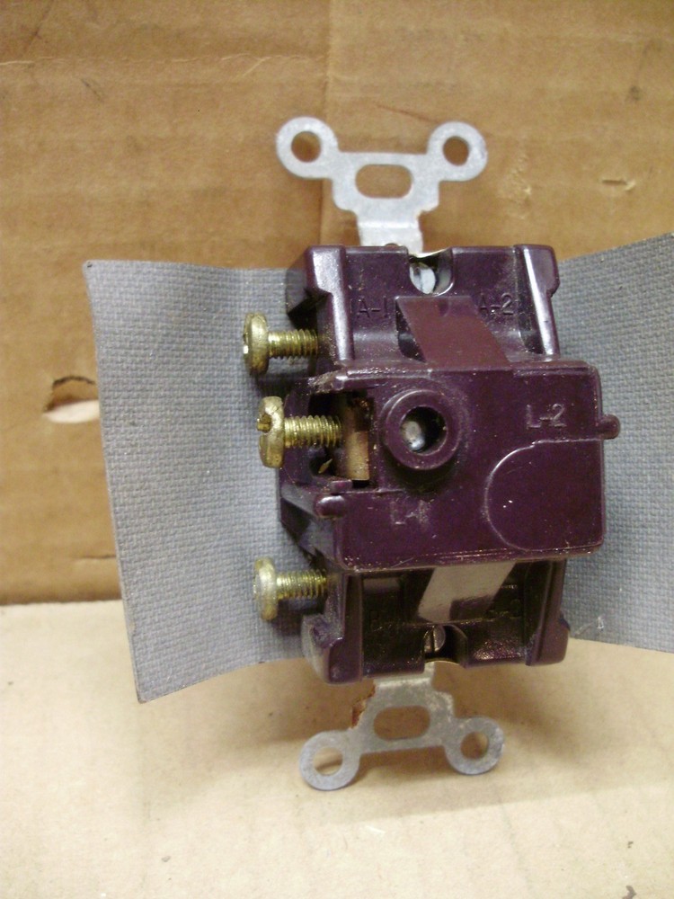 Pass & Seymour 3 Position Manual Momentary Switch